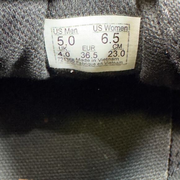 Women’s Vans Size 6.5 Leopard Print Black Platform Old Skool Style Skate Shoes - Picture 7 of 16